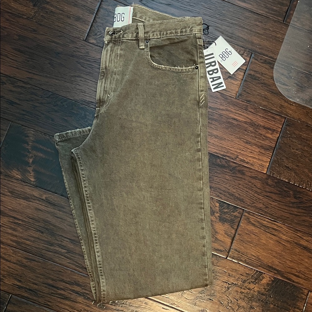 BDG Olive Green Men Jeans